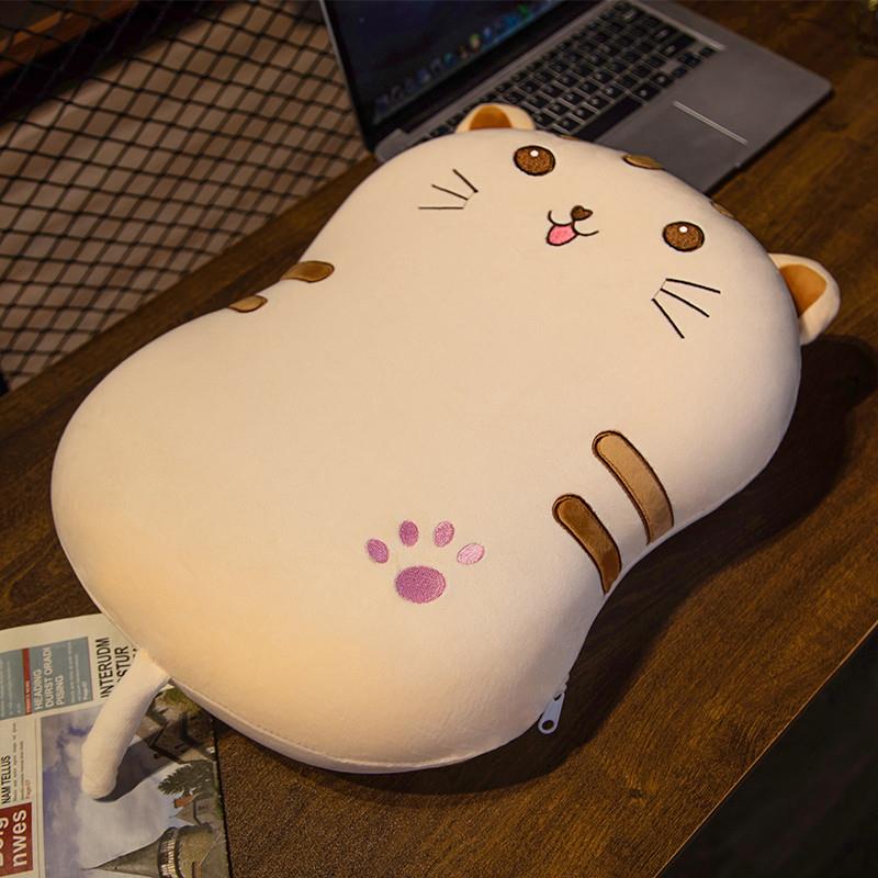 猫肚皮枕记忆棉枕头儿童宿