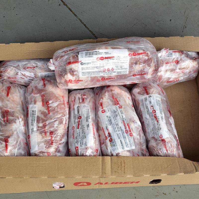 新品巴西915冷冻猪肉梅花肉一号肉猪颈肉颈背肌肉港式叉烧食材烧