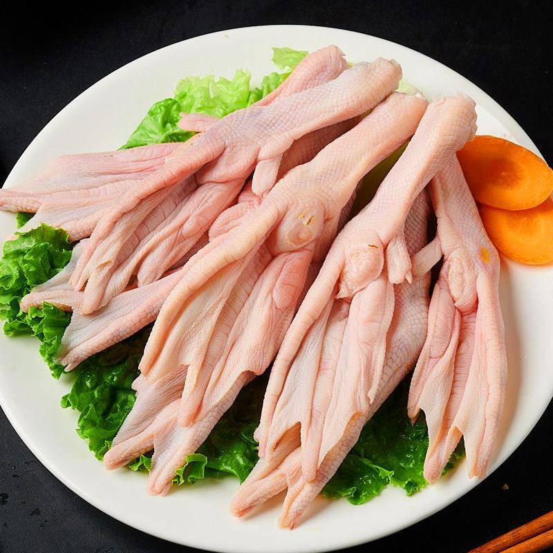 新品大号鸭掌生鲜新鲜生鸭爪冷冻鸭脚生冷冻非六和鸭货生鲜商用6