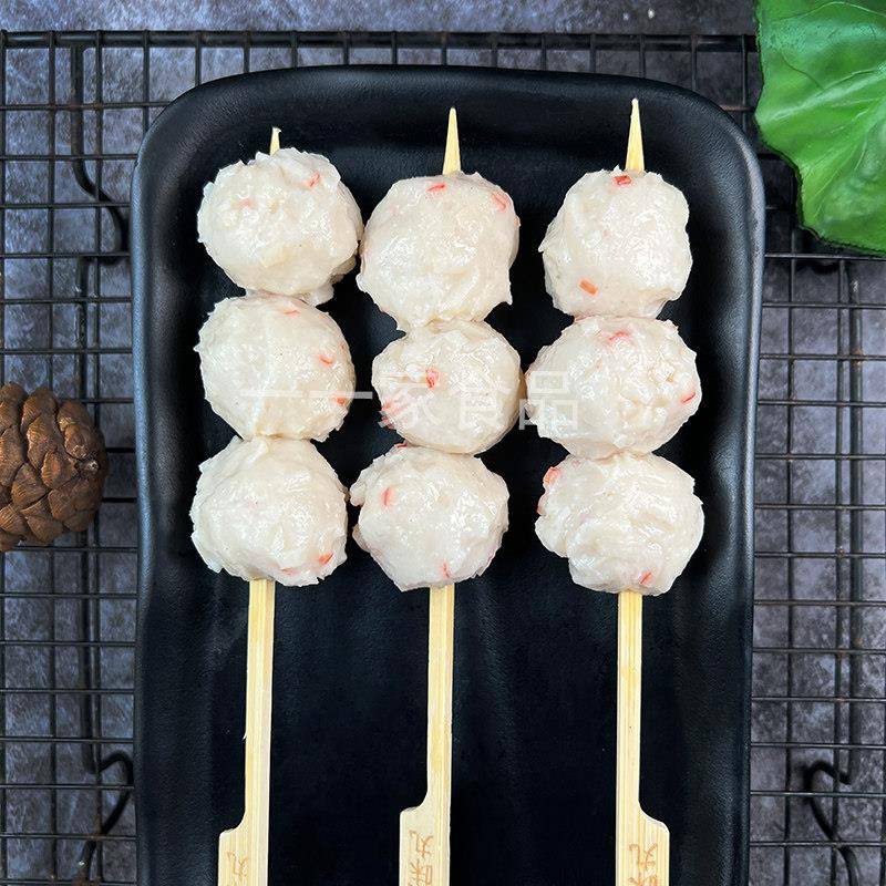 新品鼎味泰龙虾风味丸38g关东煮水煮食材虾球711罗森便利店商用