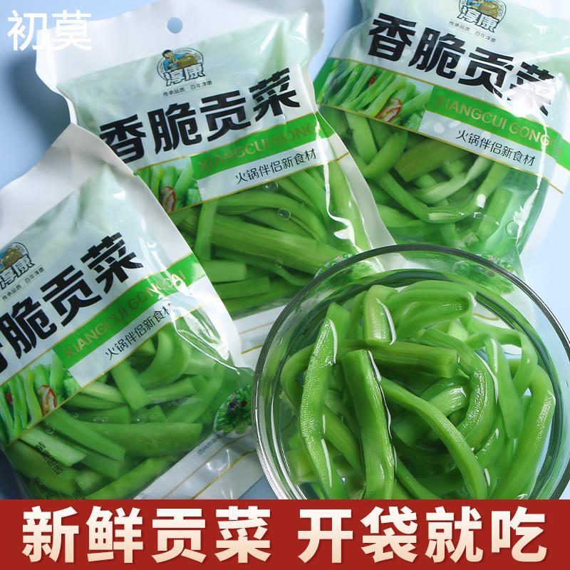现成鲜香脆贡菜无叶新鲜火