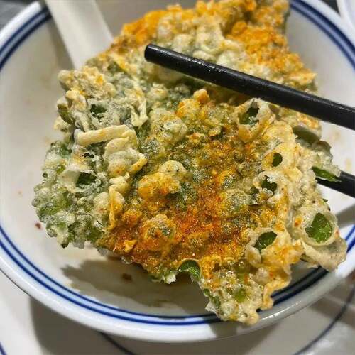 新品炬祥香酥翠叶半成品5盒油炸紫酥裹粉天妇罗桑叶酒店特色私房