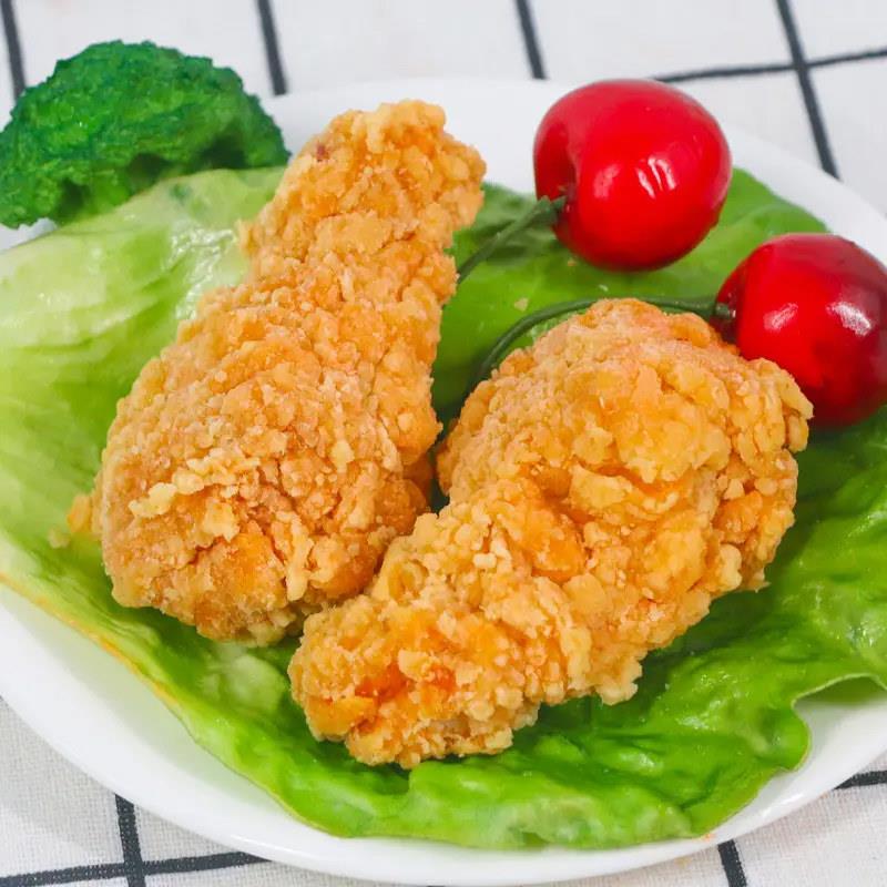新品泰森藤椒风味劲脆鸡腿商用冷冻半成品裹粉妙脆琵琶腿油炸大鸡