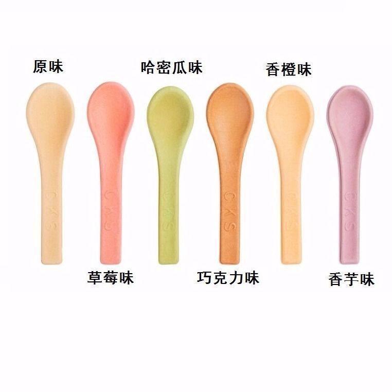 可以吃的勺子能吃的勺子可食用餐具勺子饼干可以吃的筷子叉子餐具
