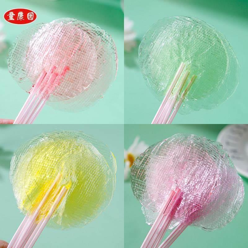 童康园太阳拉丝糖麦芽糖8090后怀旧儿童粘牙糖网红果味软糖小零食