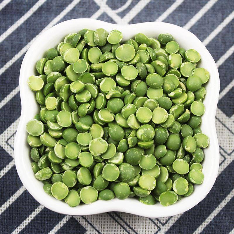 脱皮青豌豆瓣 生豆子去皮干青豆瓣熬粥做豆馅凉粉豆黄糕原料 5斤