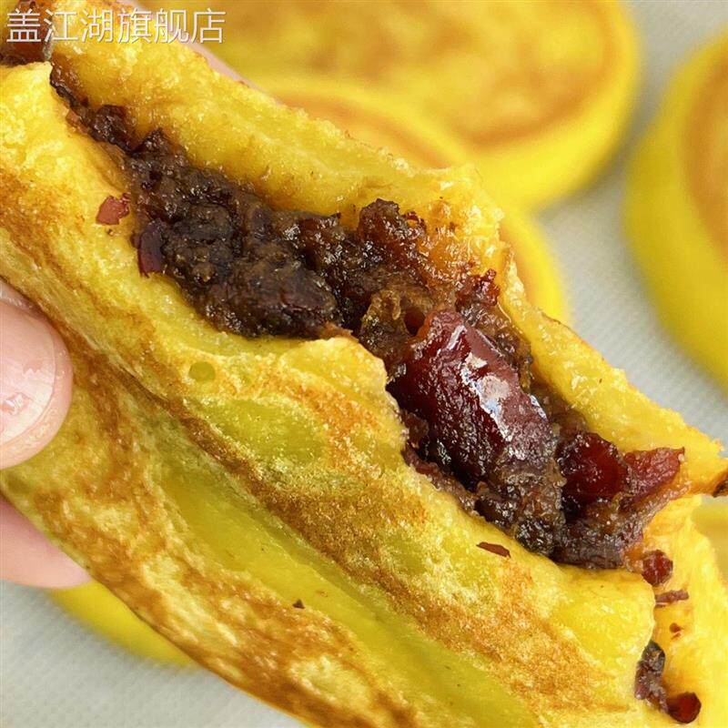 山东手工黏黏馍粘面饼速食