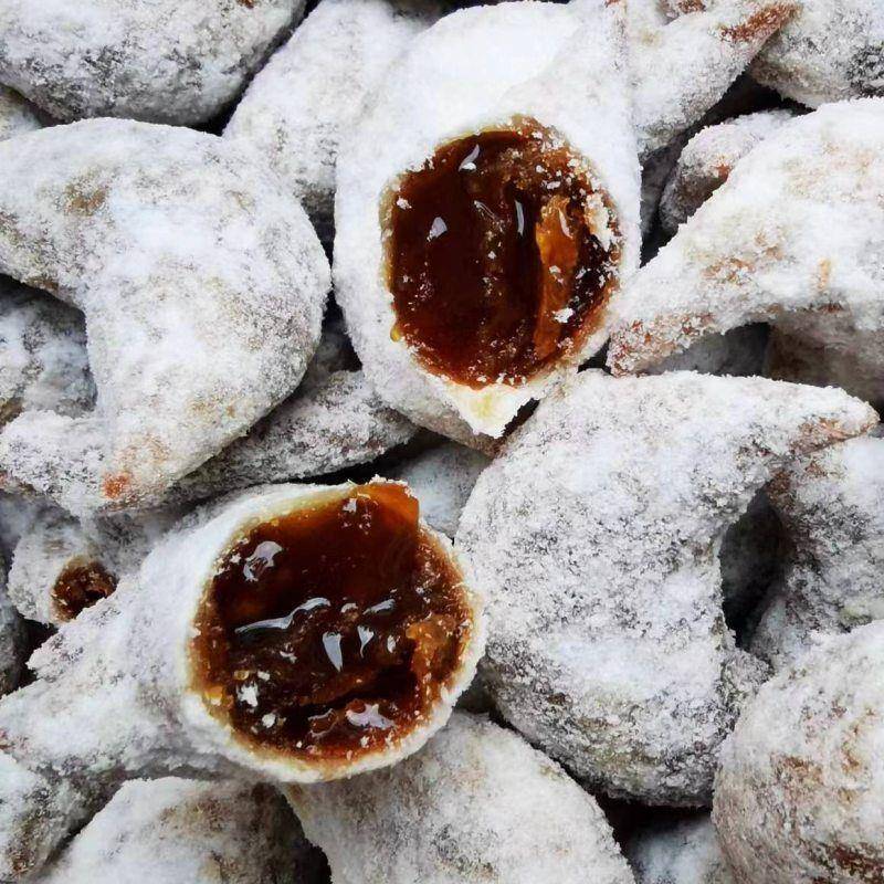 河南特产正宗红糖稀羊角蜜传统老式果子糕点梅豆角饺子蜜糖角