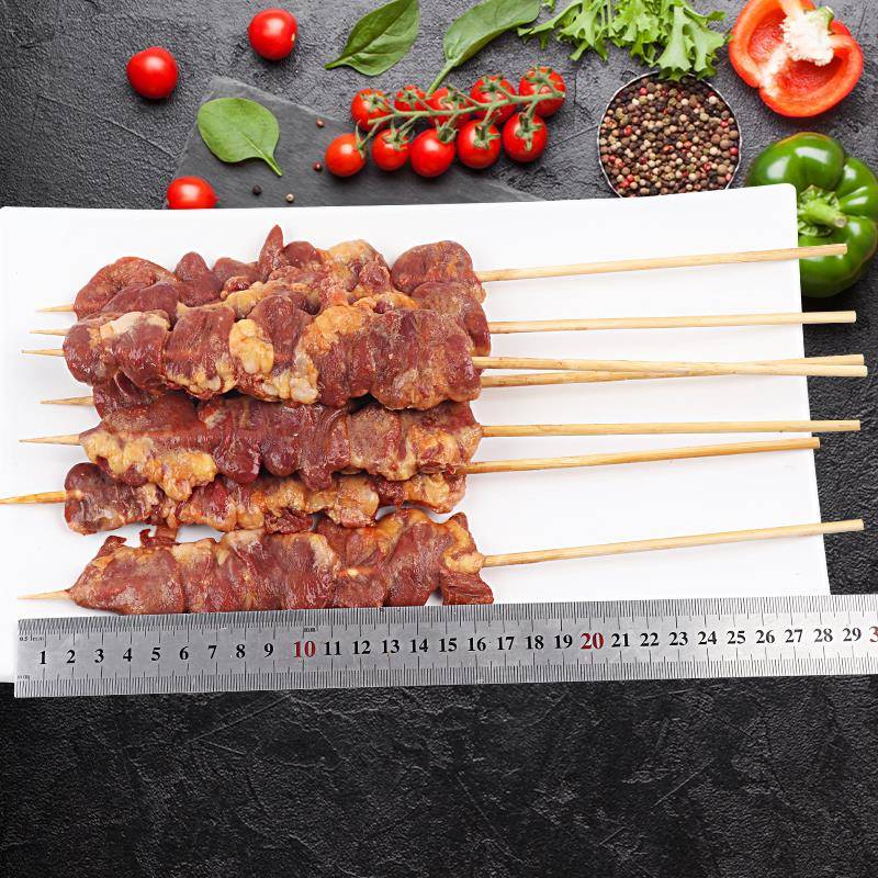 新品心连心串200串/箱烧烤肉串铁板鸭心串鸡心户外烧烤食材油炸鸭