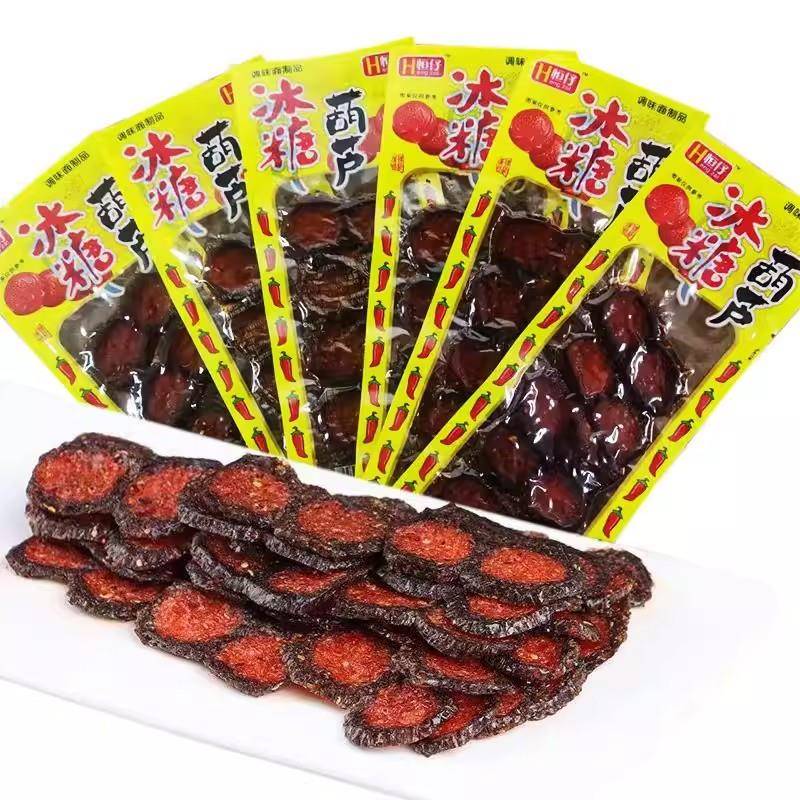 冰糖葫芦辣条面筋辣片90后怀旧儿时校园小吃童年回忆麻辣小零食