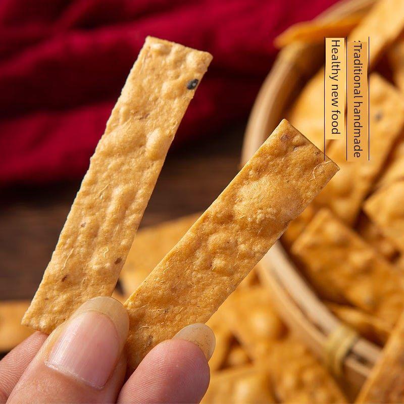 芝麻红薯片手工沙炒红薯片健康非油炸地瓜干香脆红薯片零食250g