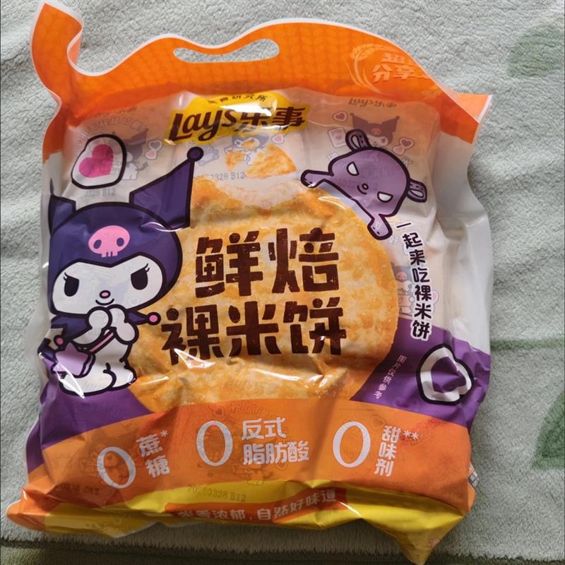 乐事米饼多包装鲜焙裸米饼