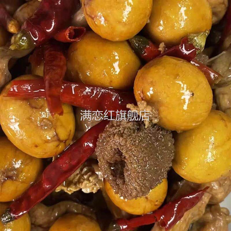河南特产夏邑胡桥桶子鸡麻辣包蛋肠熟食真空包装开袋即食麻辣鸡杂