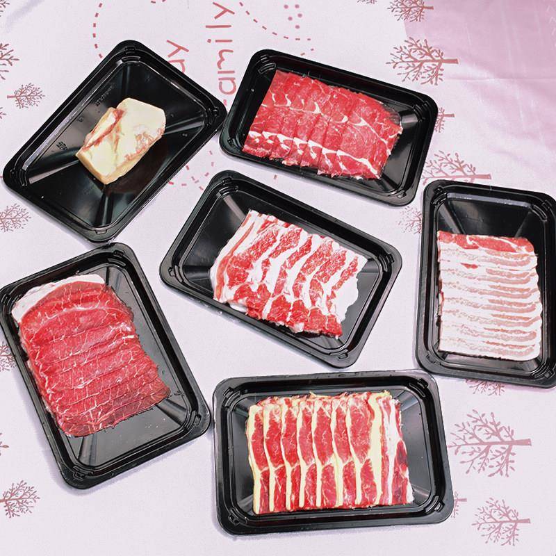 新品原切肥牛切片板腱上脑五花肉片胸口油日式烤肉火锅食材半成品