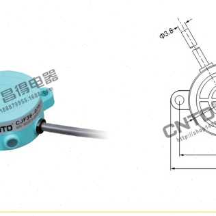 CNTD昌得电气 CJF36系列 电感式接近开关NPN PNP直流三线圆形