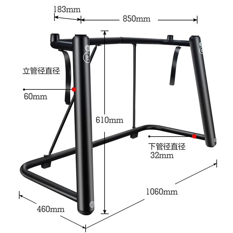 雅马哈电钢琴P系列便携升降X架 U型架Q【适用于P系列】