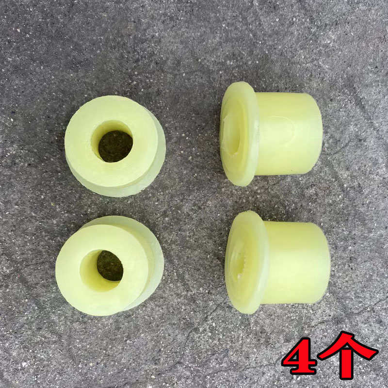 电动三轮车 摩托三轮车钢板胶套 后桥弹簧板胶 S板簧套大小号配件