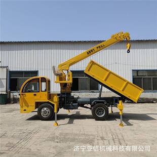 园林四不像车载吊车石棺木棺下葬四不像随车吊液压自卸吊车