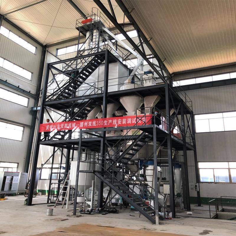 大型粉碎机设备加工机组成套时产量30吨粮食粉碎机机械厂家双鹤