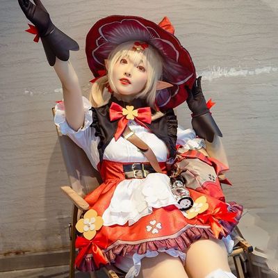 可莉cos服原神魔女琪花星
