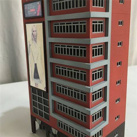 沙盘房子模型1/150城市场