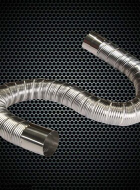 304不锈钢耐高温高压金属软管万向管dn40 50可弯曲定型风管炉灶管