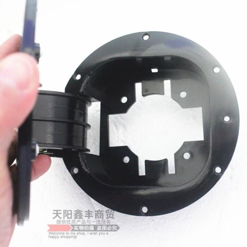 电动车充电盖四轮k车汽车充电口新能源车老年代步车塑料油箱盖电