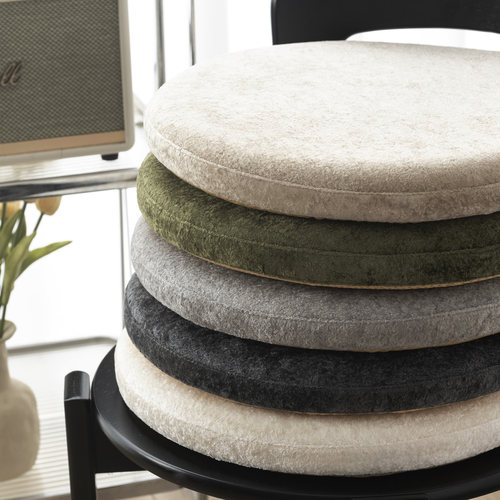 圆形坐垫地上看书打坐蒲团座垫记忆棉防滑飘窗垫卡座换鞋凳子屁垫