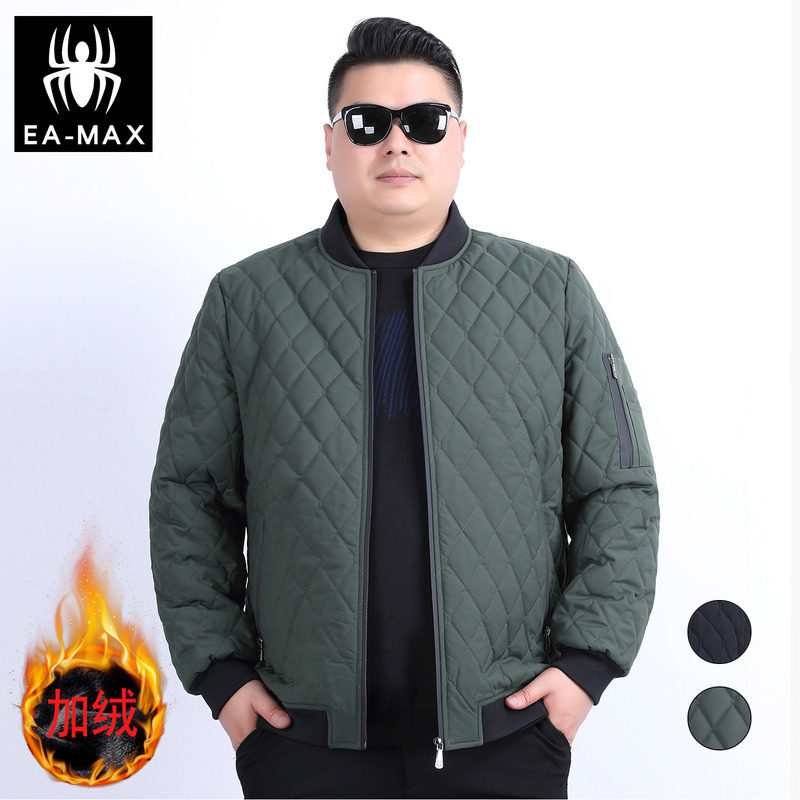 EAMAX Men's large size Add fertilizer Extra large size man cotton-padded clothes mlb Cotton The fat coat A701in the Men's clothing, Cotton  category - from Buy2taobao.com to provide professional Taobao agent buy service