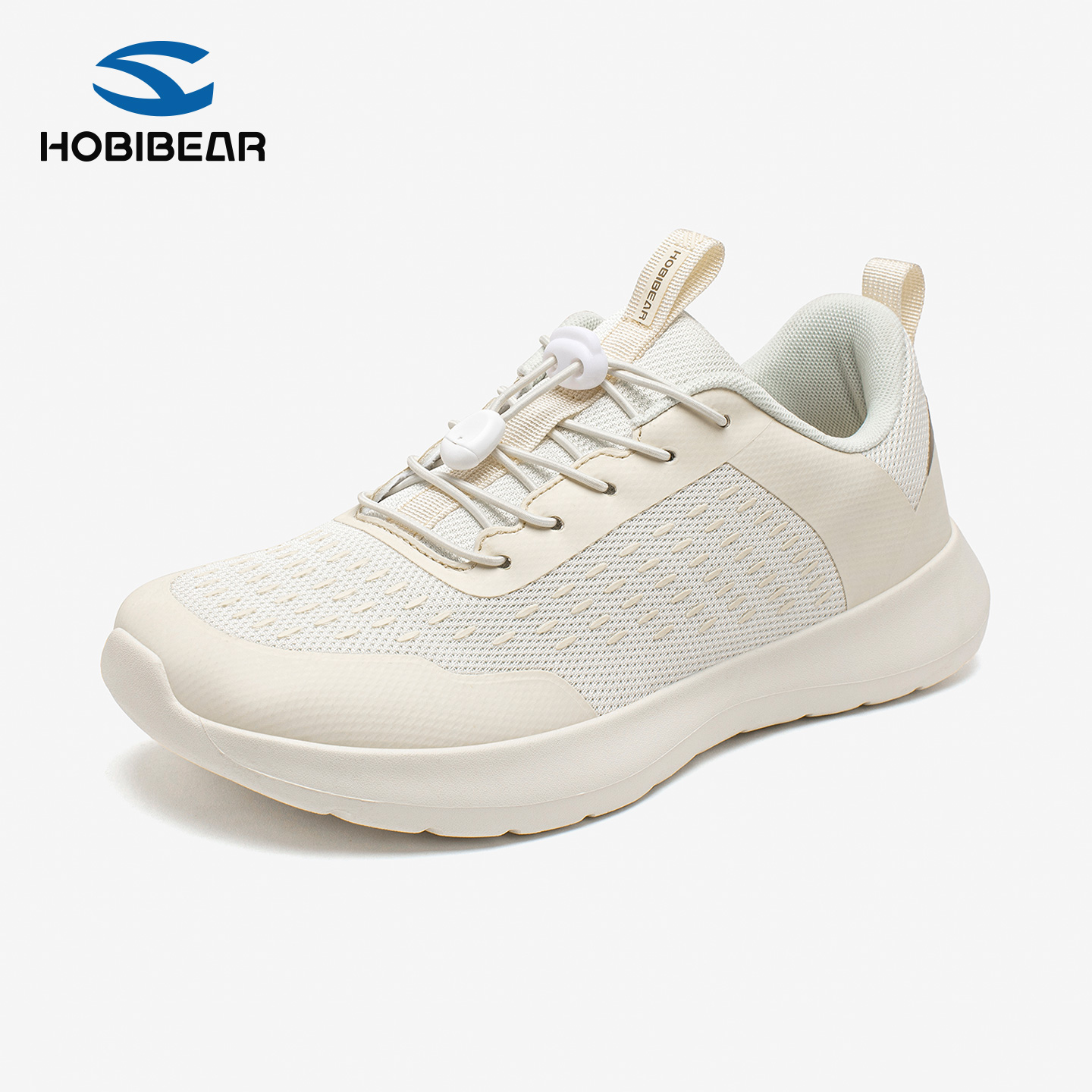 HOBIBEAR宽楦赤足4E宽头平步鞋