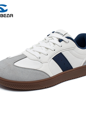 HOBIBEAR德训鞋男女士宽楦赤足室内健身训练4E宽头平步零落差复古