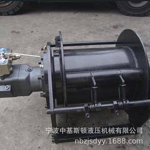 单绳拉力5吨打井钻井机械用液压绞车JW5000马达卷扬机