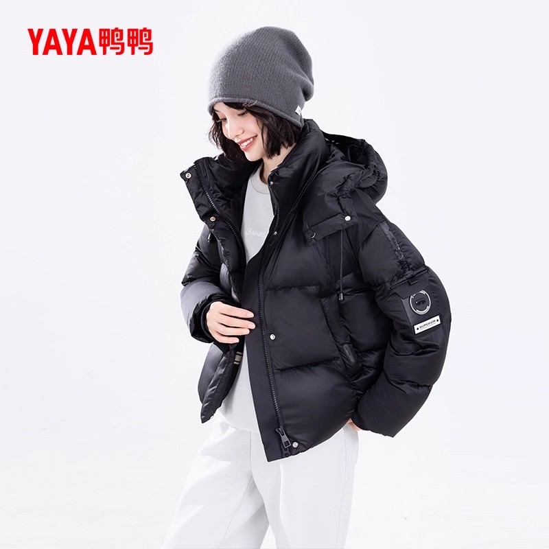 短款运动百搭休闲面包加厚羽绒服