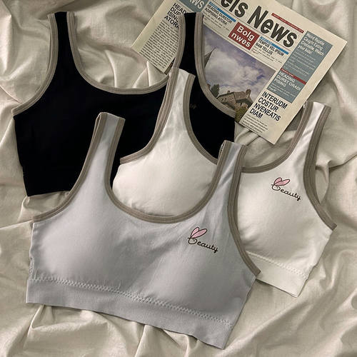 安心猫内衣女初中生高中少女文胸