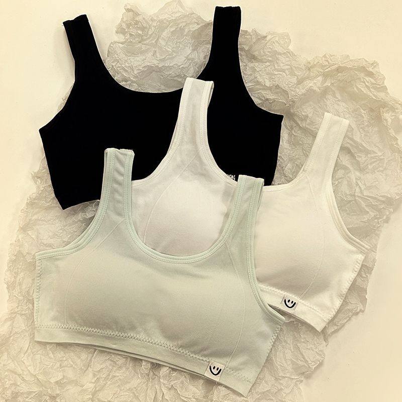 安心猫少女内衣女初高中学生发育期固定杯显小胸运动透气小背心薄,女士内衣/男士内衣/家居服,少女文胸,淘宝优惠券,粉丝福利购,淘宝优惠卷