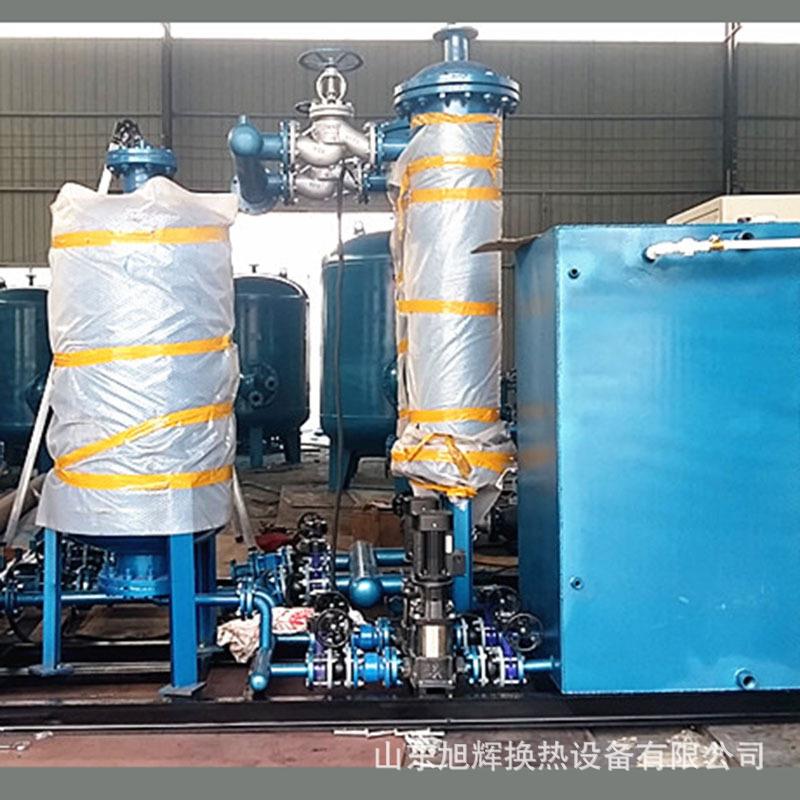 济南直销浮动盘管管壳式换热器管壳式换热机组双纹管换热机组