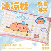新款 免注水冰垫夏天降温凉垫 冰枕儿童专用午睡凉枕降温水枕头夏季
