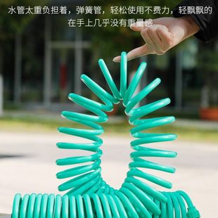弹簧管水管软管三3分管家用自来水管浇花神器自动伸缩软水管