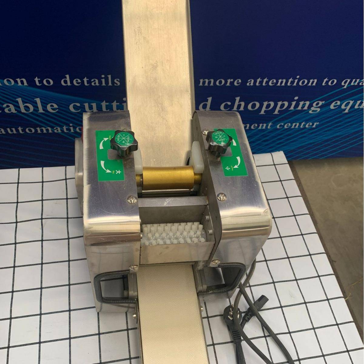 小型不锈钢饺子皮机云吞饺子皮馄饨皮一体机自动擀皮机