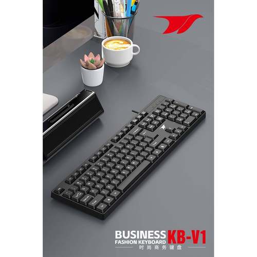 K8笔记本外接键盘有线104键盘电脑键盘方便便携USB键盘台式通用