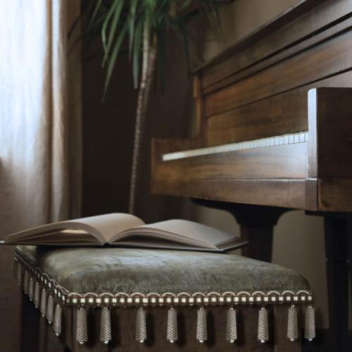 【一米价】秋季新款窗帘家私床品水滴形68mm流苏金色蓝色粉色