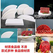 海鲜姿造创意装 牛肉姿造模型半圆形模具饰品 饰品摆件牛肉模具盘式