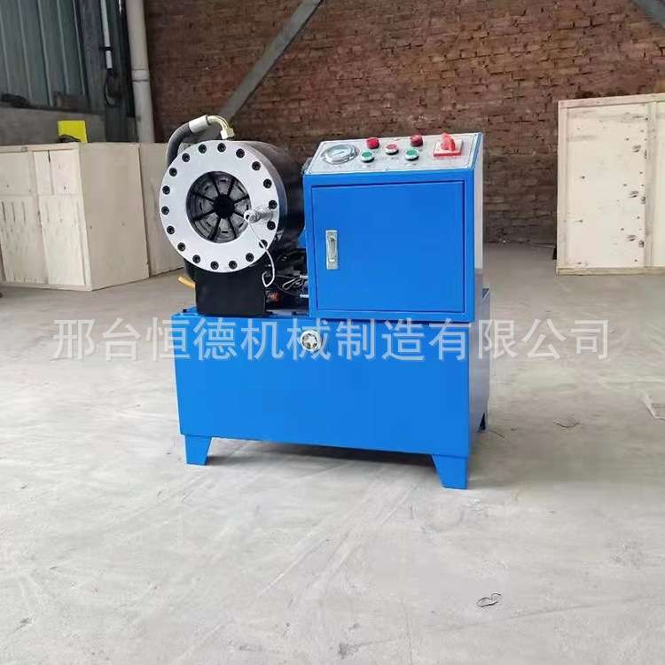 液压软管压管机 全自动油管压管机橡胶胶管压管机 高压油管压管机