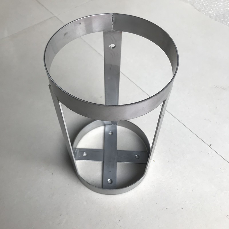 纯304不锈钢铁质船用叉车用灭火器固定支挂架123456789公斤灭火器