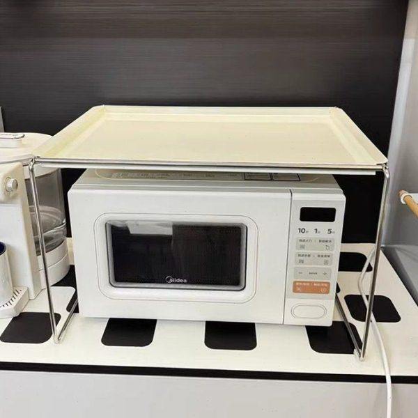 厨房置物架台面微波炉上方杂物架多功能烤箱支架油盐酱醋收纳神器,厨房/烹饪用具,微波炉置物架,淘宝优惠券,粉丝福利购,淘宝优惠卷