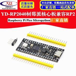 YD-RP2040兼容树莓派核心板RP2 Raspberry Pi Pico Micropython