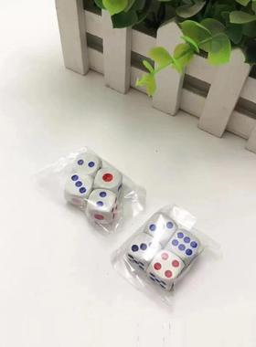 骰子色子圆角筛子亚克力14号塑料筛粒酒吧ktv夜场1包100粒5包家用