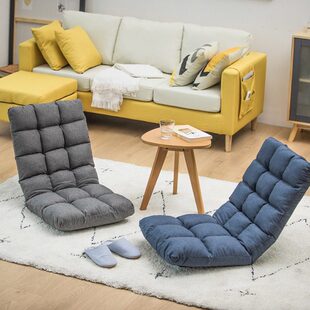 懒人沙发榻榻米靠背椅小沙发卧室客厅阳台日式可躺可折叠休闲单人