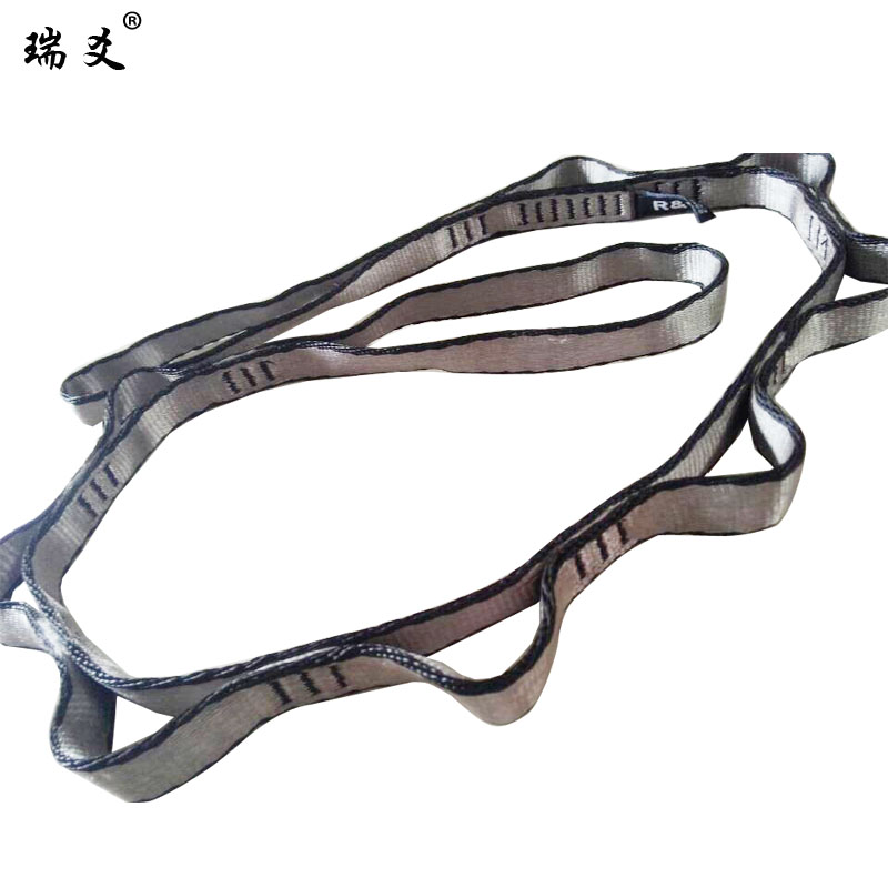 加宽加厚款菊绳延长带扁带空中瑜伽吊床空中吊床活力带菊绳伸展带