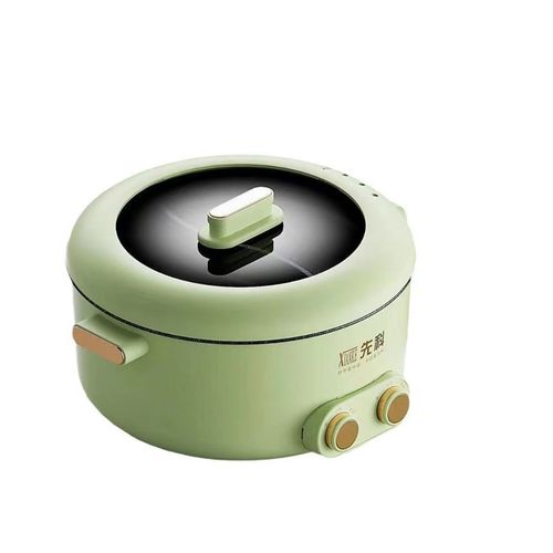 新款鸳鸯锅家用电热锅大容量双温控多功能双味一体电火锅礼品